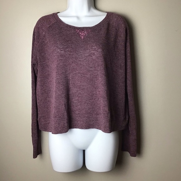 VICTORIA’S Secret Cropped Burnout Top - Picture 2 of 5